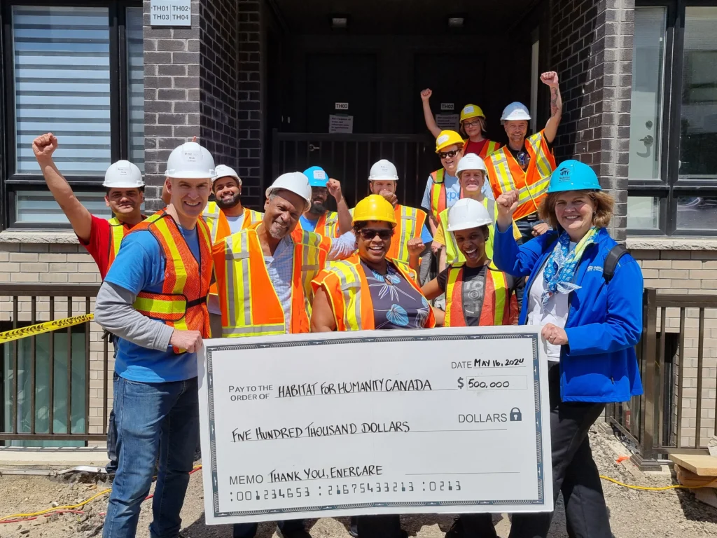 Enercare Habitat for Humanity build GTA